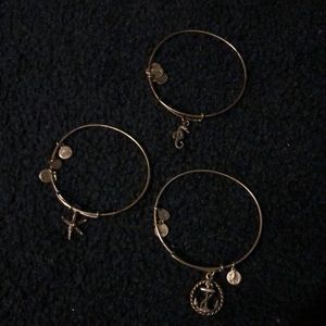 Beach themed Alex and ani bracelets